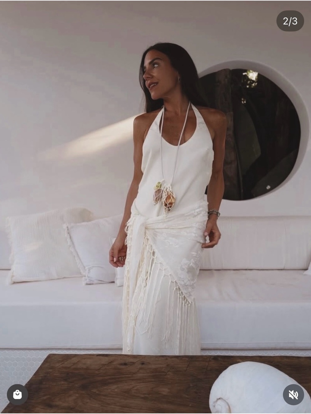MANON MIDI SCARF DRESS
